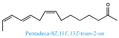 Pentadeca8Z,11E,13Ztrien2on